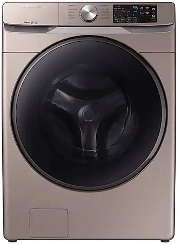 Samsung WF45R6100AC 4.5 Cu. ft. Champagne Front Load Washer with Steam