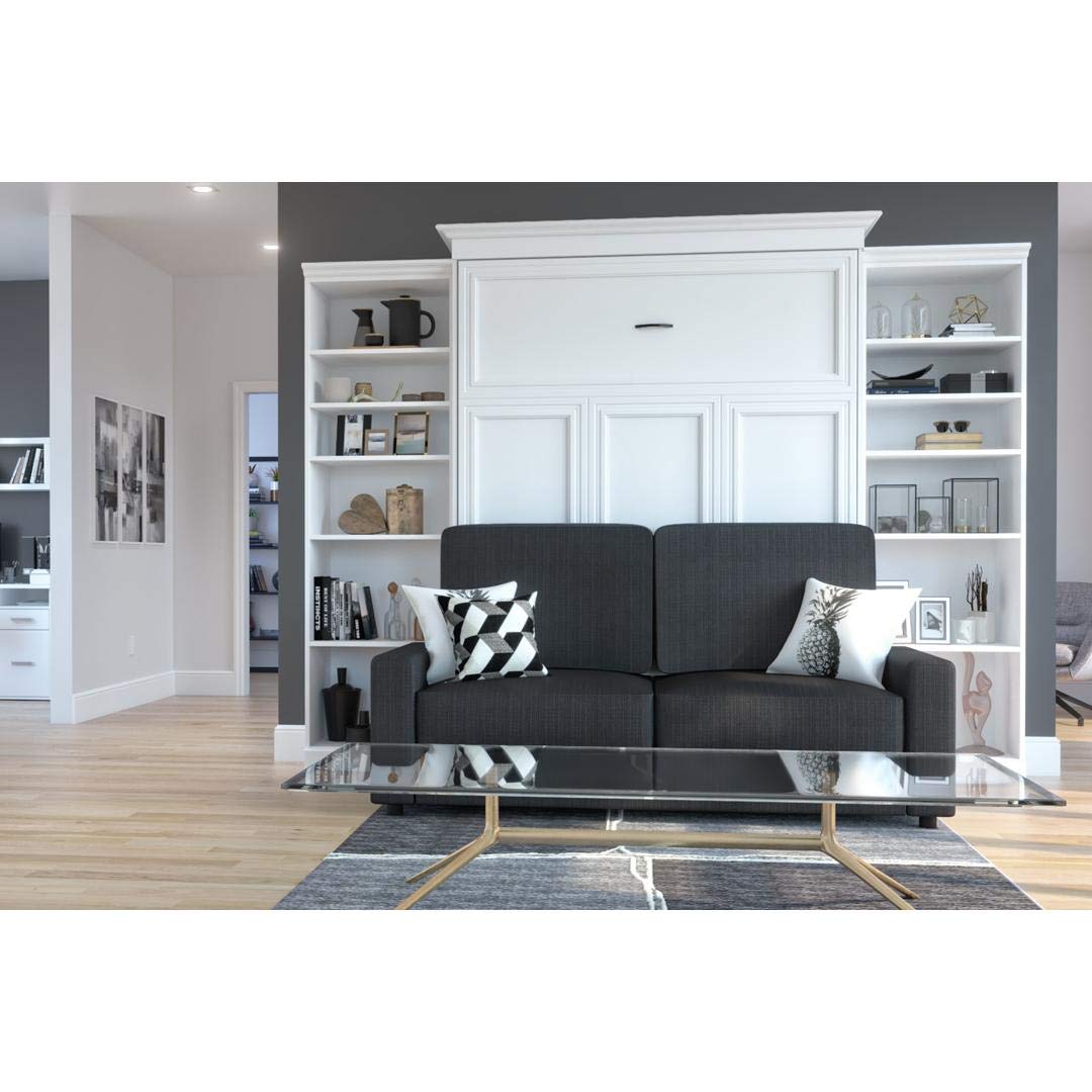 【Furniture】Versatile Collection, Queen Murphy Bed, Two Storage Units and a Sofa (115")