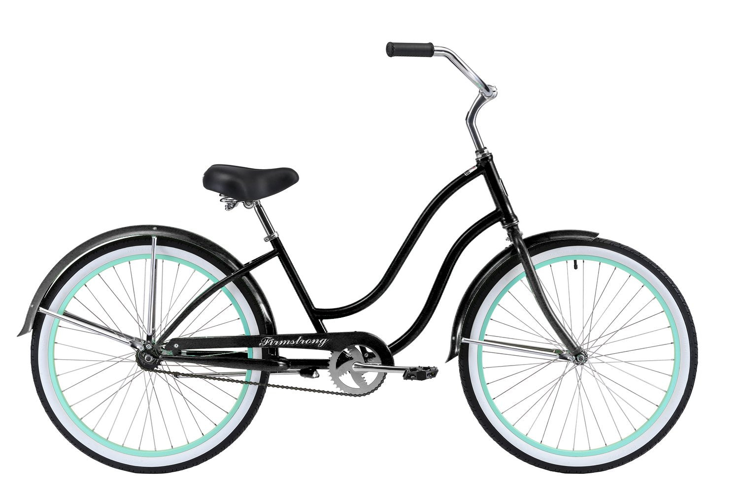 Firmstrong 26" Siren Lady Single Speed Beach Cruiser Bicycle, Up to 6