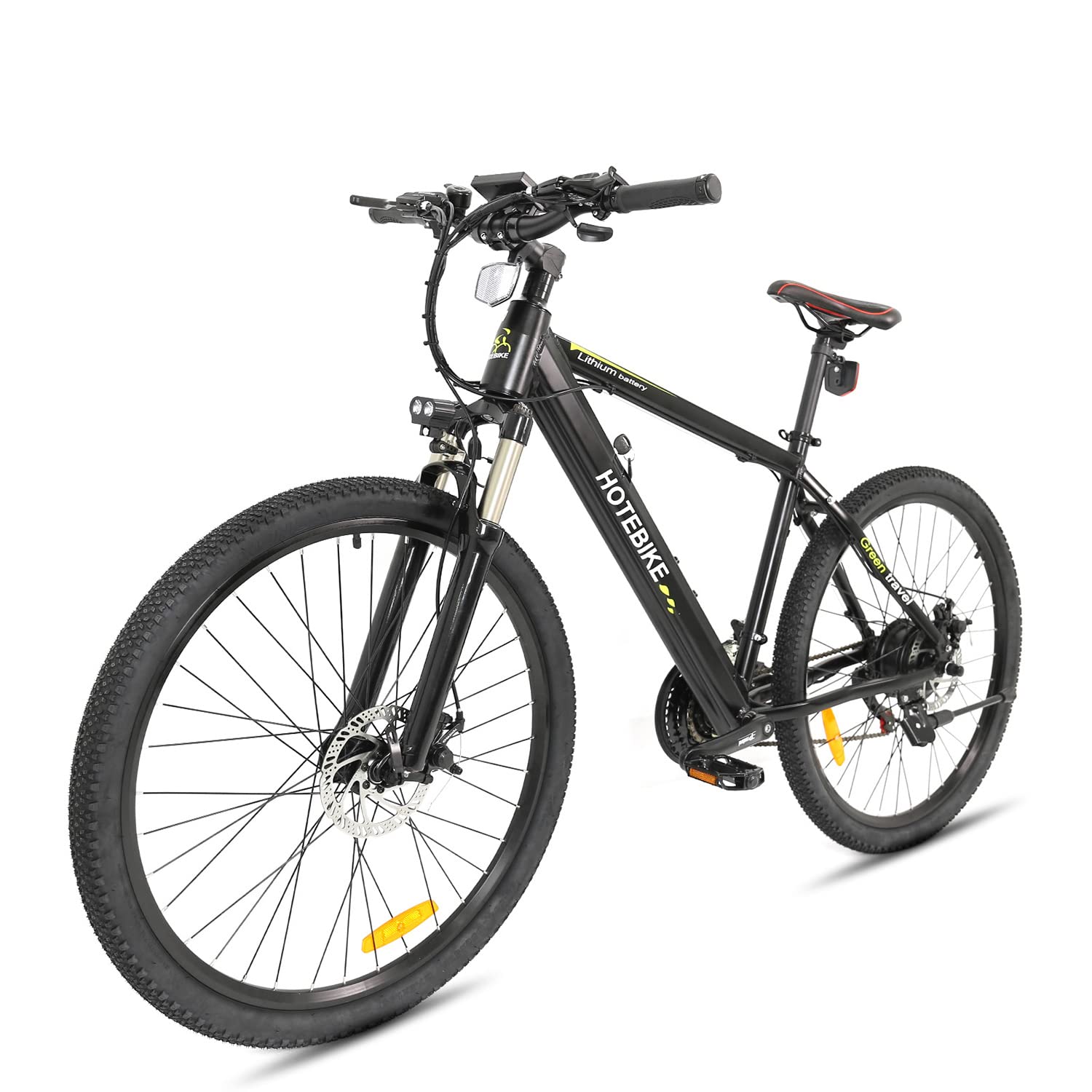 【Sports&Outdoors】Electric Bike 26" Electric Mountain Bike 350W Ebike Aluminum Alloy Bicycle