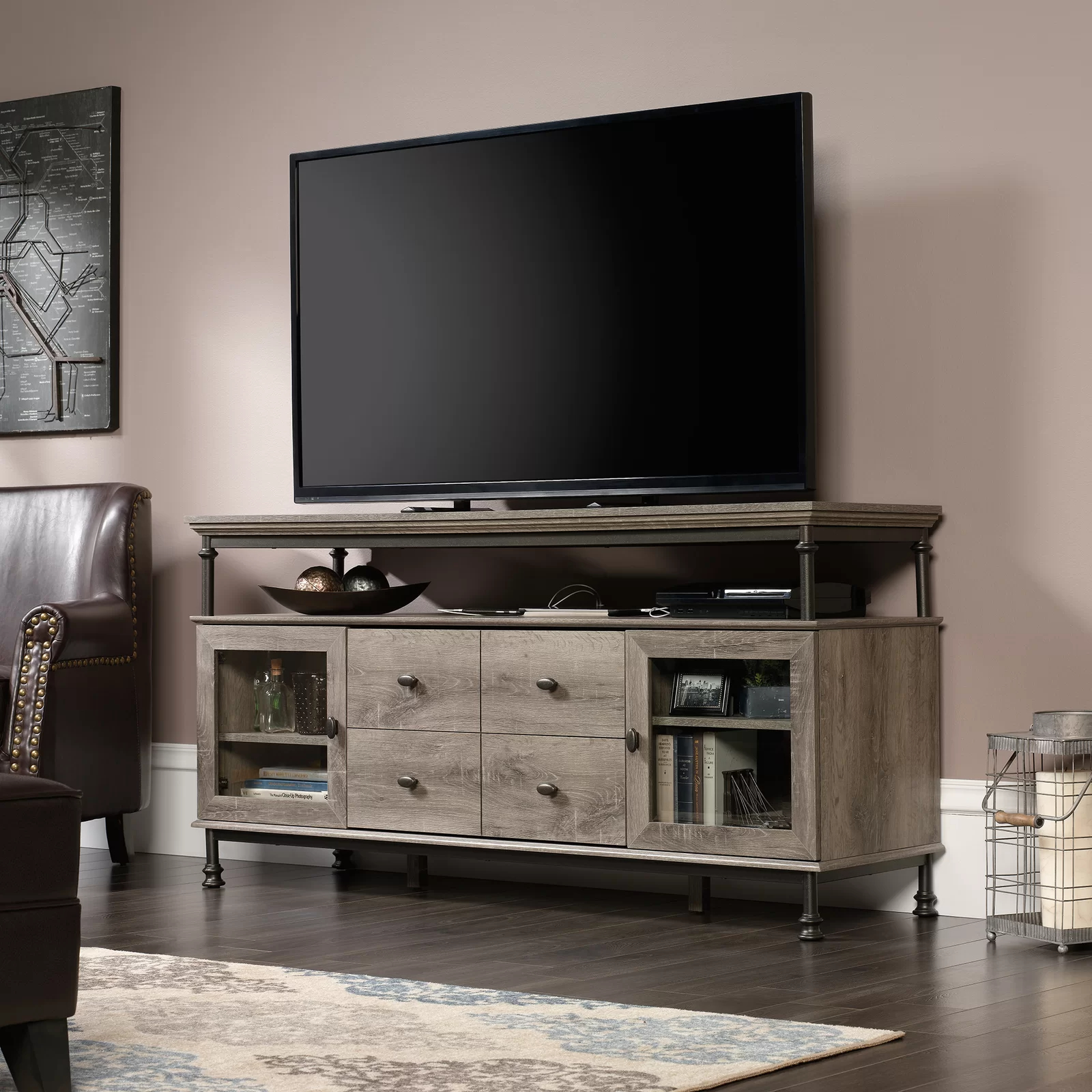 【Furniture】Mancos TV Stand for TVs up to 60"