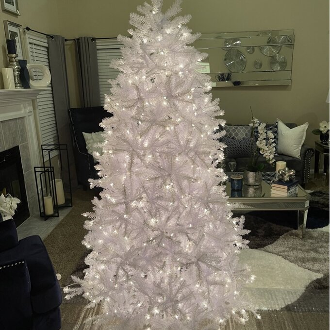 【Décor】Dunhill Fir Lighted Artificial Fir Christmas Tree