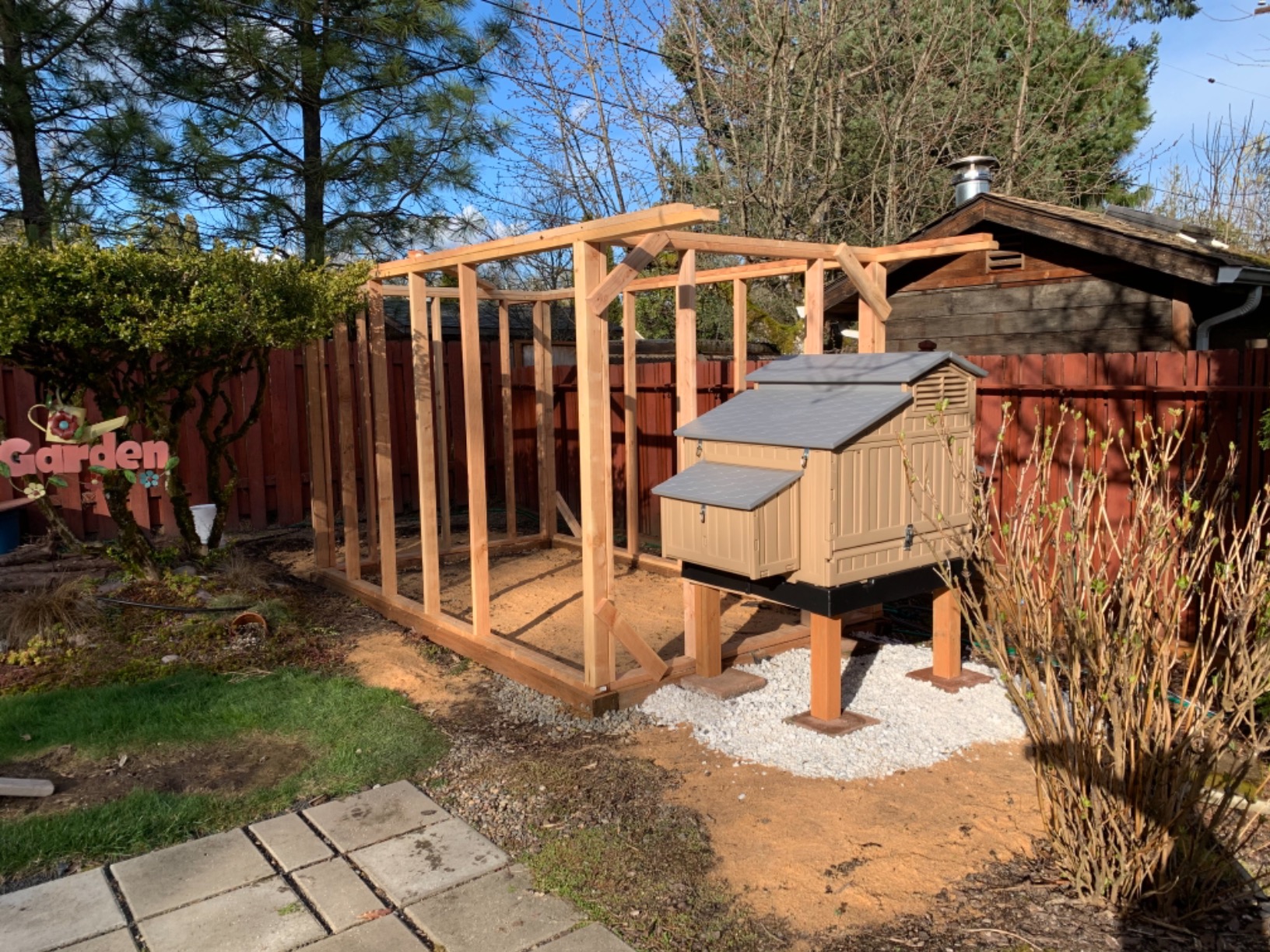 【Pet】Large Chicken Coop Backyard Hen House 4-6 Large 6-12 Bantams