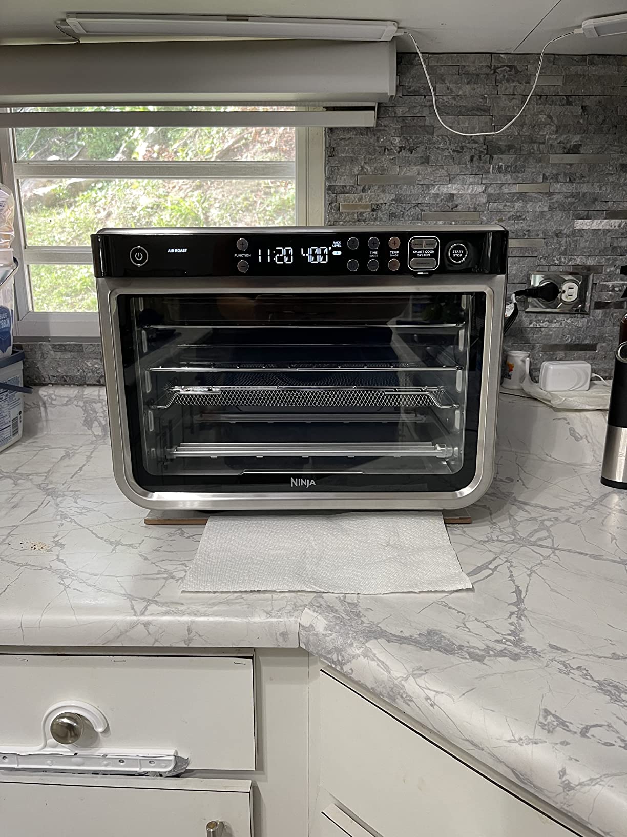 【Appliances】Ninja DT251 Foodi 10-in-1 Smart XL Air Fry Oven, Bake, Broil, Toast, Air Fry, Roast, Digital Toaster