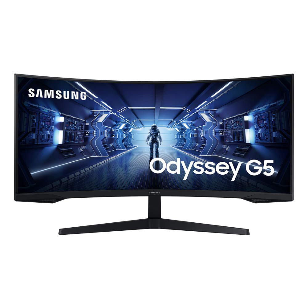 【Electronics】34" Gaming Monitor - UWQHD 165Hz HDR AMD FreeSync, Black