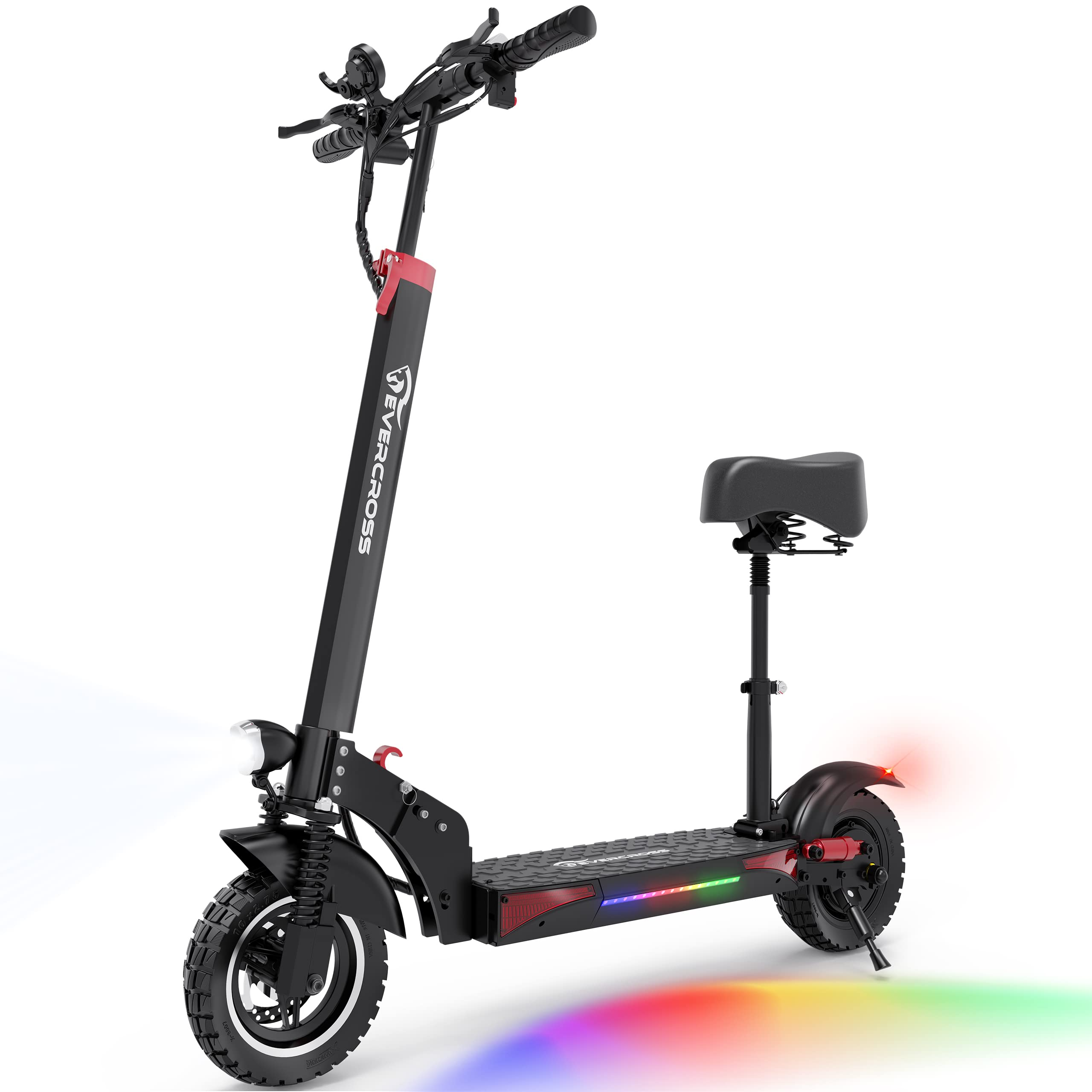 【Bicycle】Electric Scooter, Electric Scooter for Adults with 800W Motor, Up to 28MPH & 25 Miles