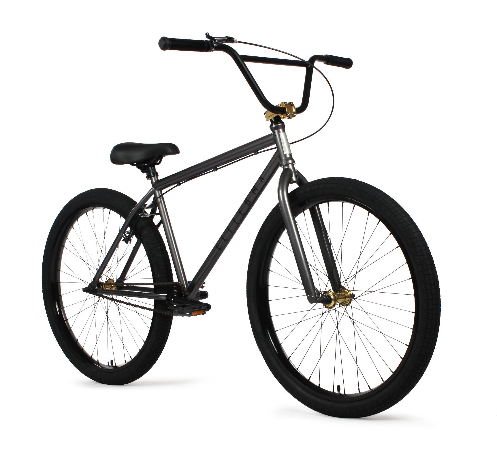 Elite BMX Outlaw 26" BMX Bike, Grey Gold