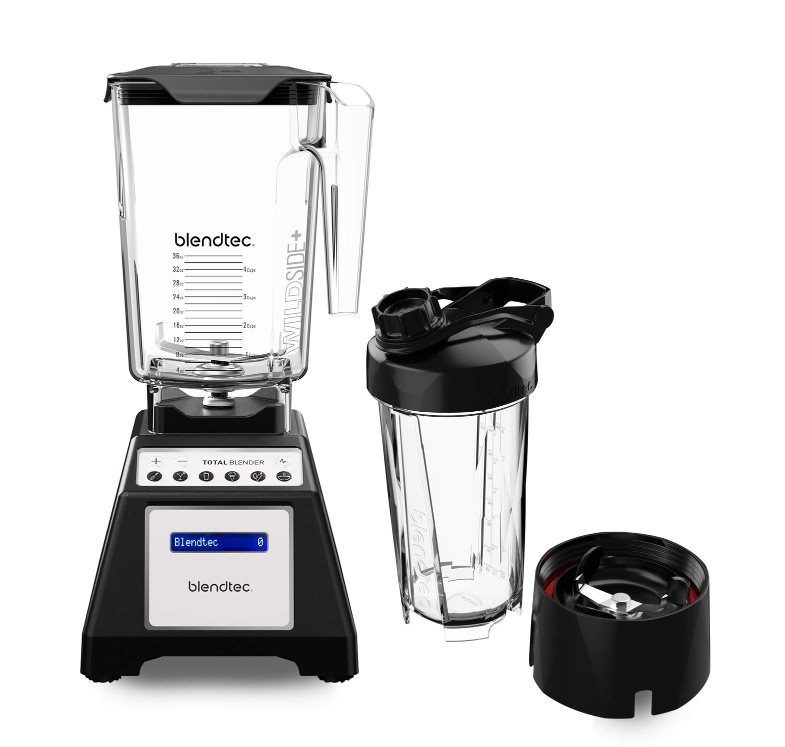 【Appliances】Designer Series Countertop Blender, 90oz/34oz, WildSide & Go Jars Black