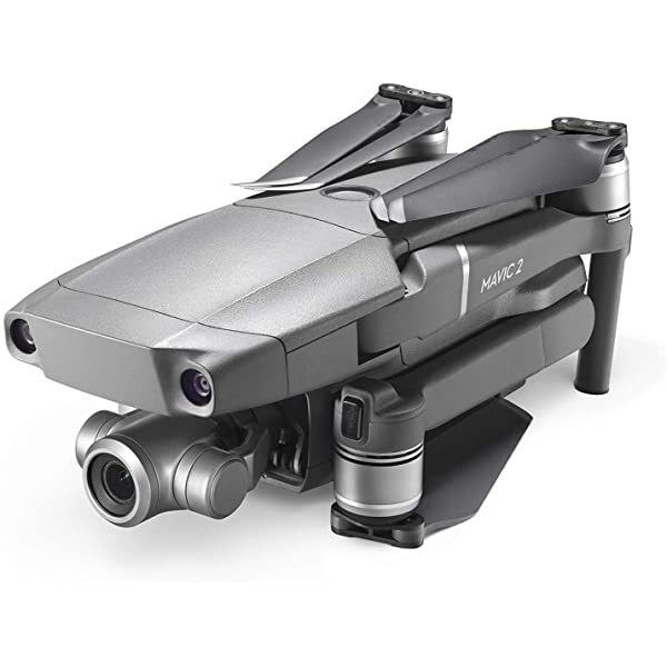 DJI Mavic 2 Pro - Drone Quadcopter UAV with Hasselblad Camera 3-Axis Gimbal HDR 4K Video Adjustable Aperture 20MP 1" CMOS Sensor, up to 48mph, Gray