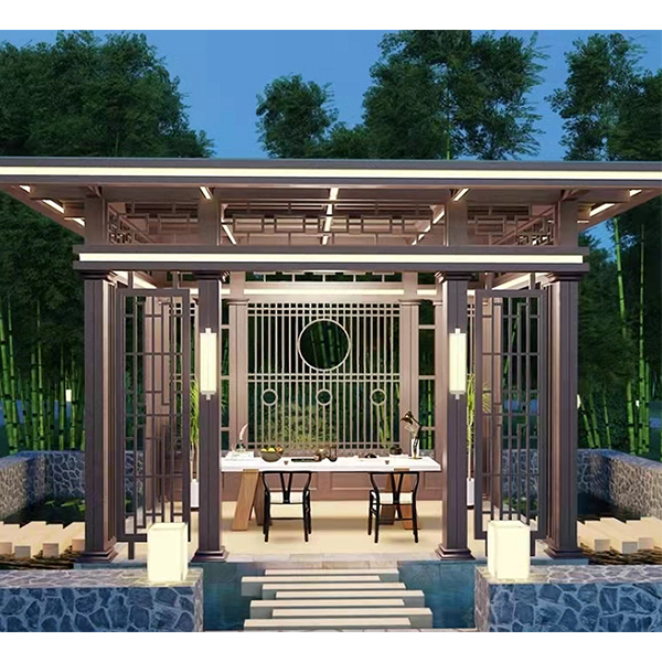 【Gazebo】【BS】Courtyard Outdoor Four-Corner Terrace Gazebo