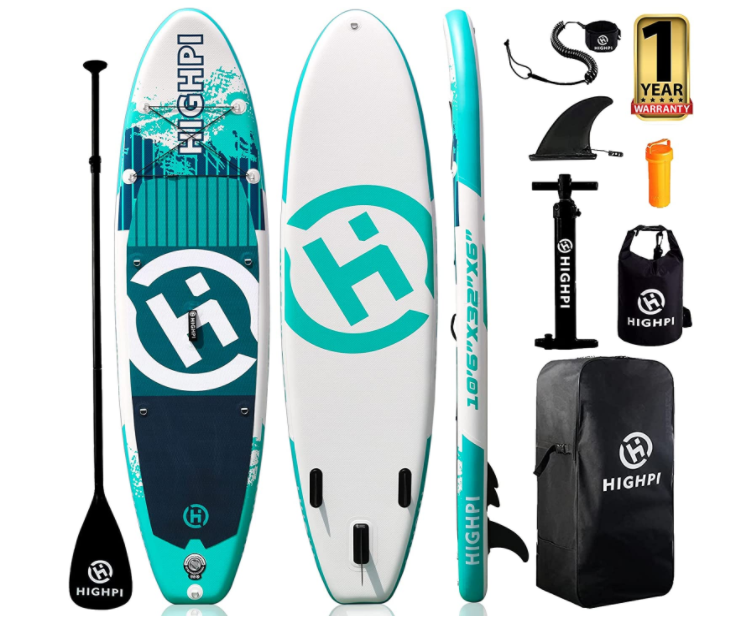 Highpi inflatable vertical paddle board 10