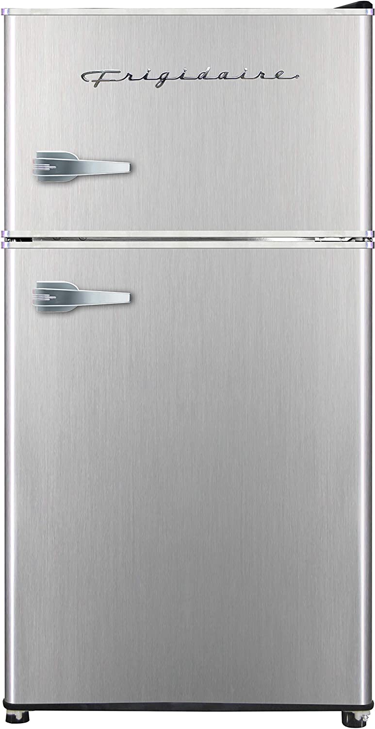 Frigidaire EFR751, 2 Door Apartment Size Refrigerator with Freezer, 7.2 cu ft, Platinum Series, Stainless Steel, 7.5