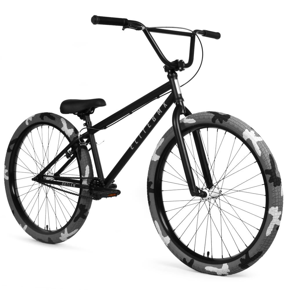 Elite BMX Outlaw 26" BMX Bike, Black Combat