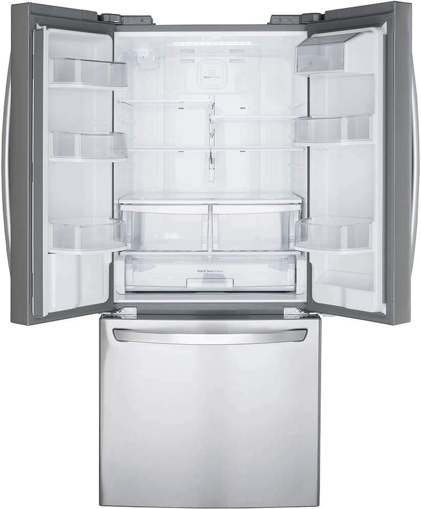 LG LFDS22520S 30 Inch French Door Refrigerator with 21.8 cu. ft. Capacity