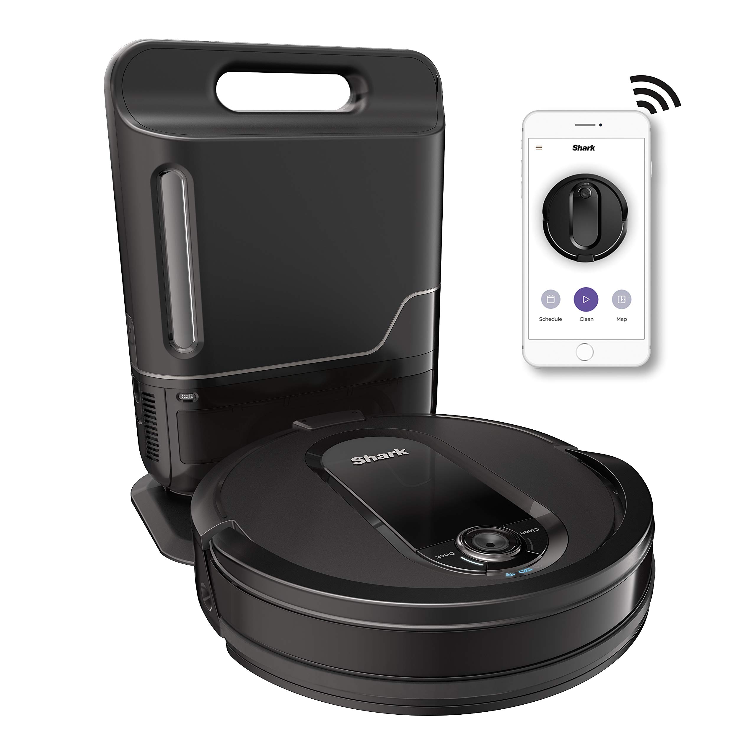 【Appliances】Robot Self-Empty Robot Vacuum, Home Mapping, Self-Cleaning Brushroll, Wi-Fi Connected