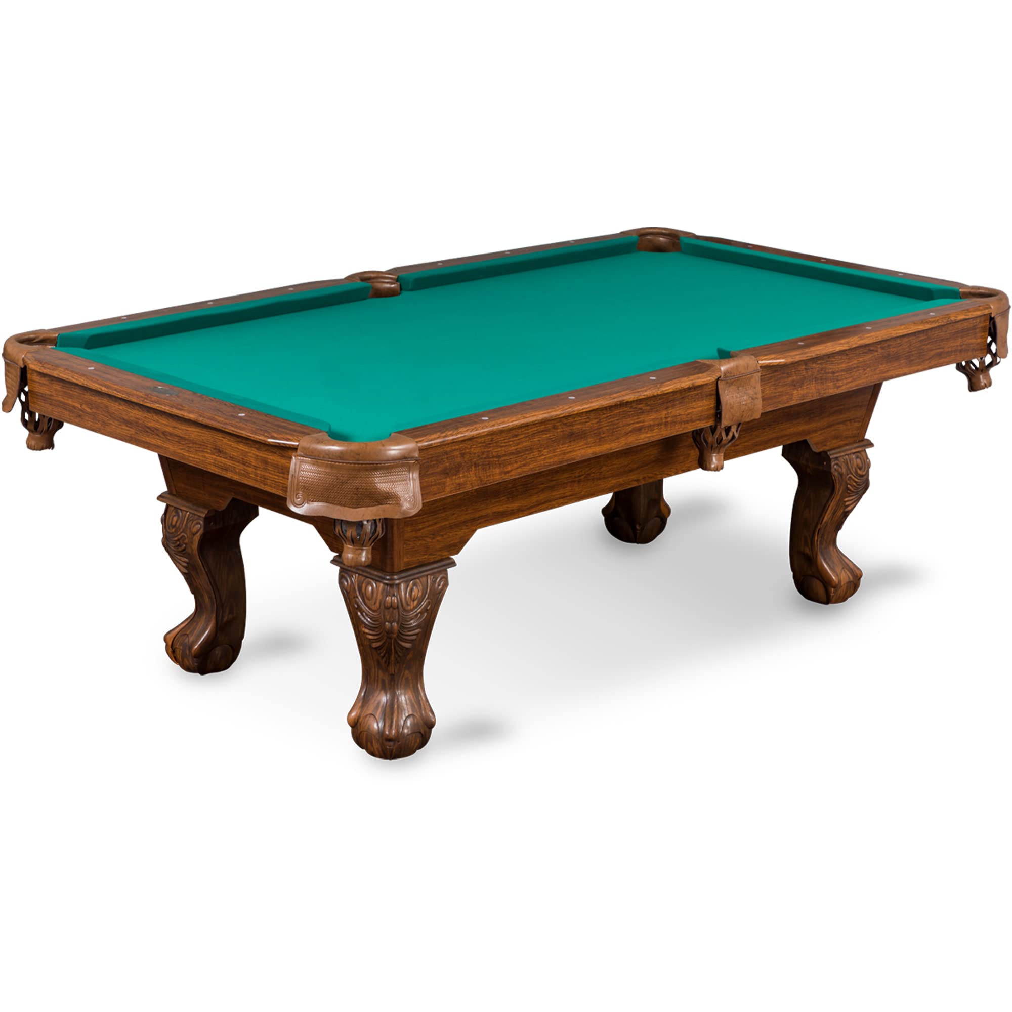 【Sports&Outdoors】Billiard Pool Table 87" & Cover - Scratch Resistant Top Rail, Built-in Durable Leg Levelers