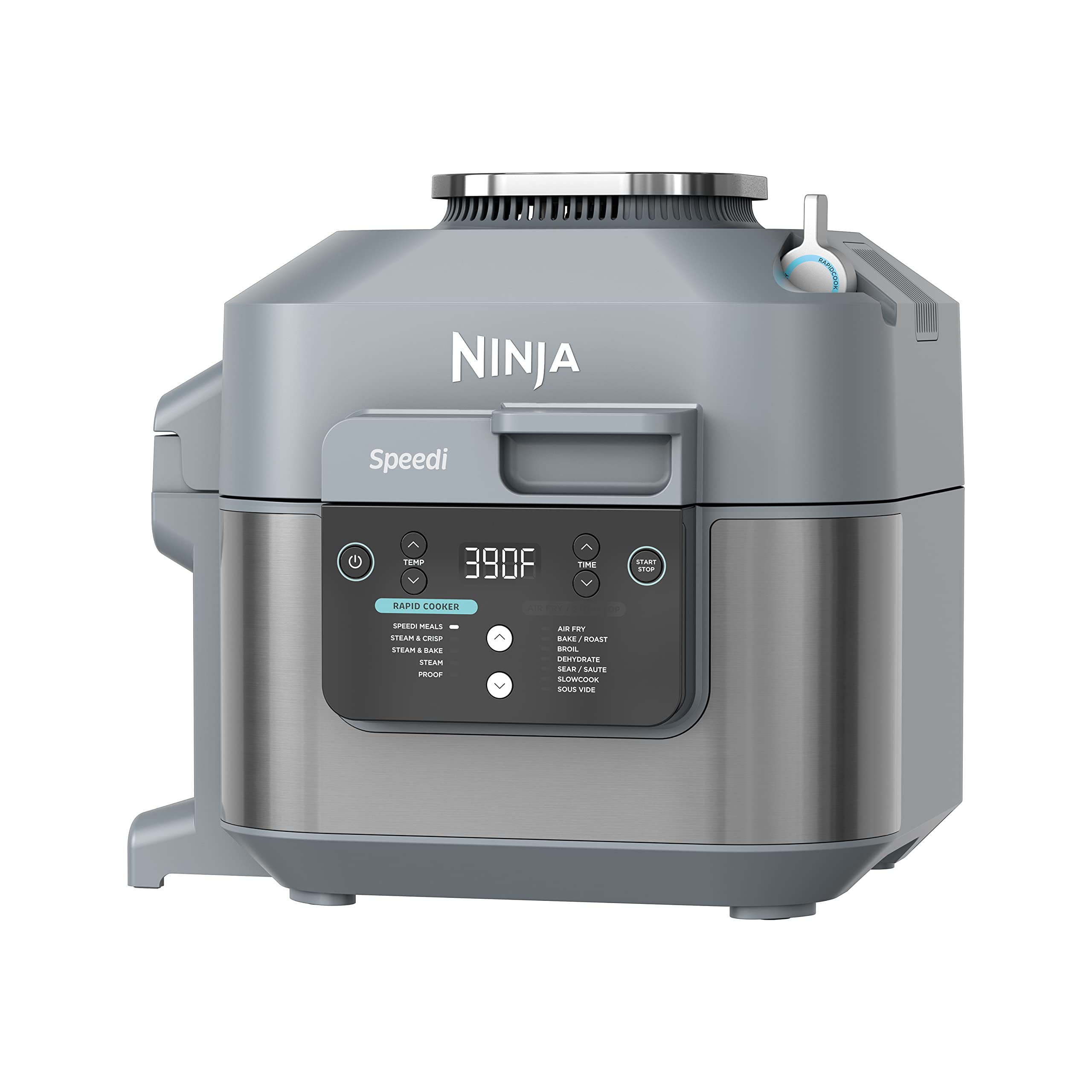 【Appliances】Ninja SF301 Speedi Rapid Cooker & Air Fryer, 6-Quart Capacity, 12-in-1 Functions to Steam, Bake & Roast