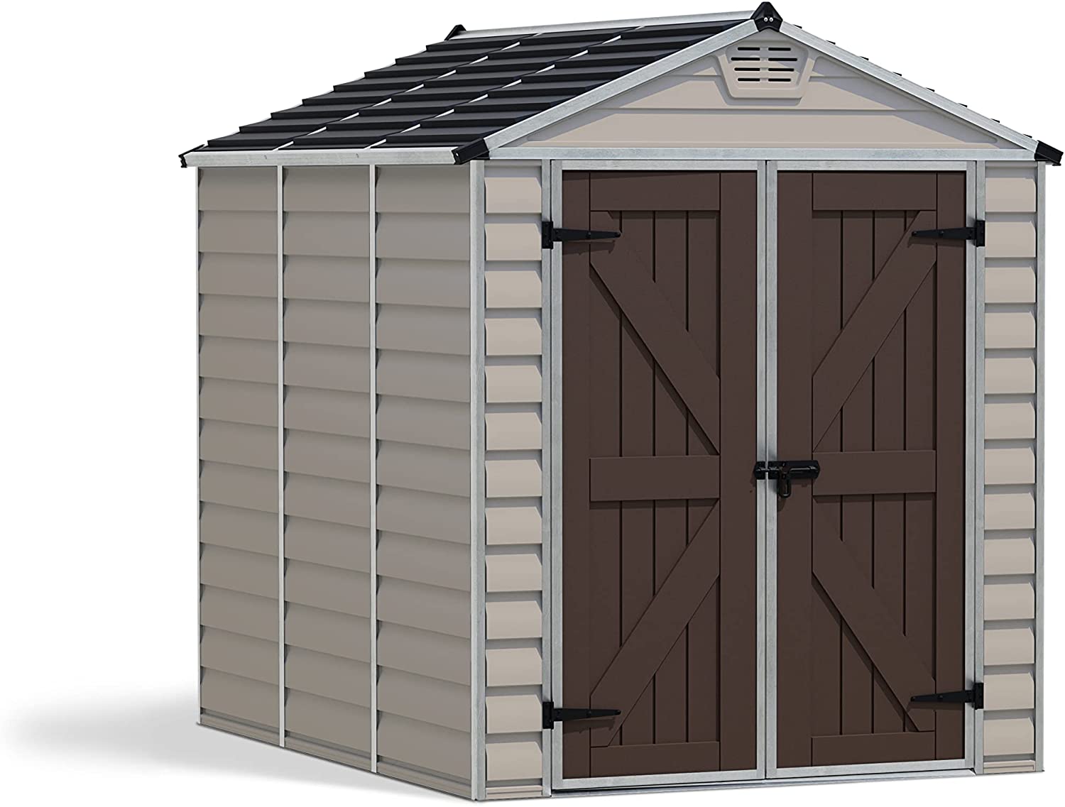 【Storage Shed】SkyLight 6 ft. W x 8 ft. D Plastic Storage Shed