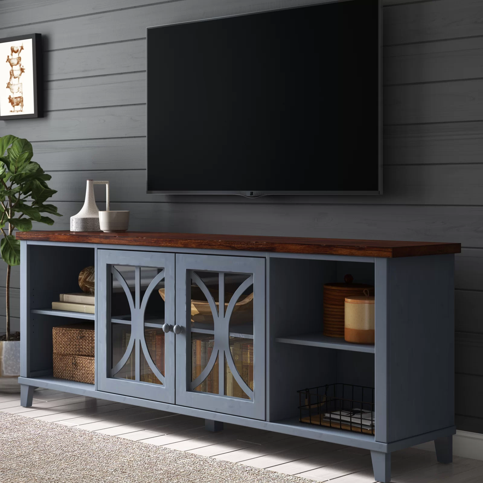 【Furniture】Rabinowitz TV Stand for TVs up to 88"