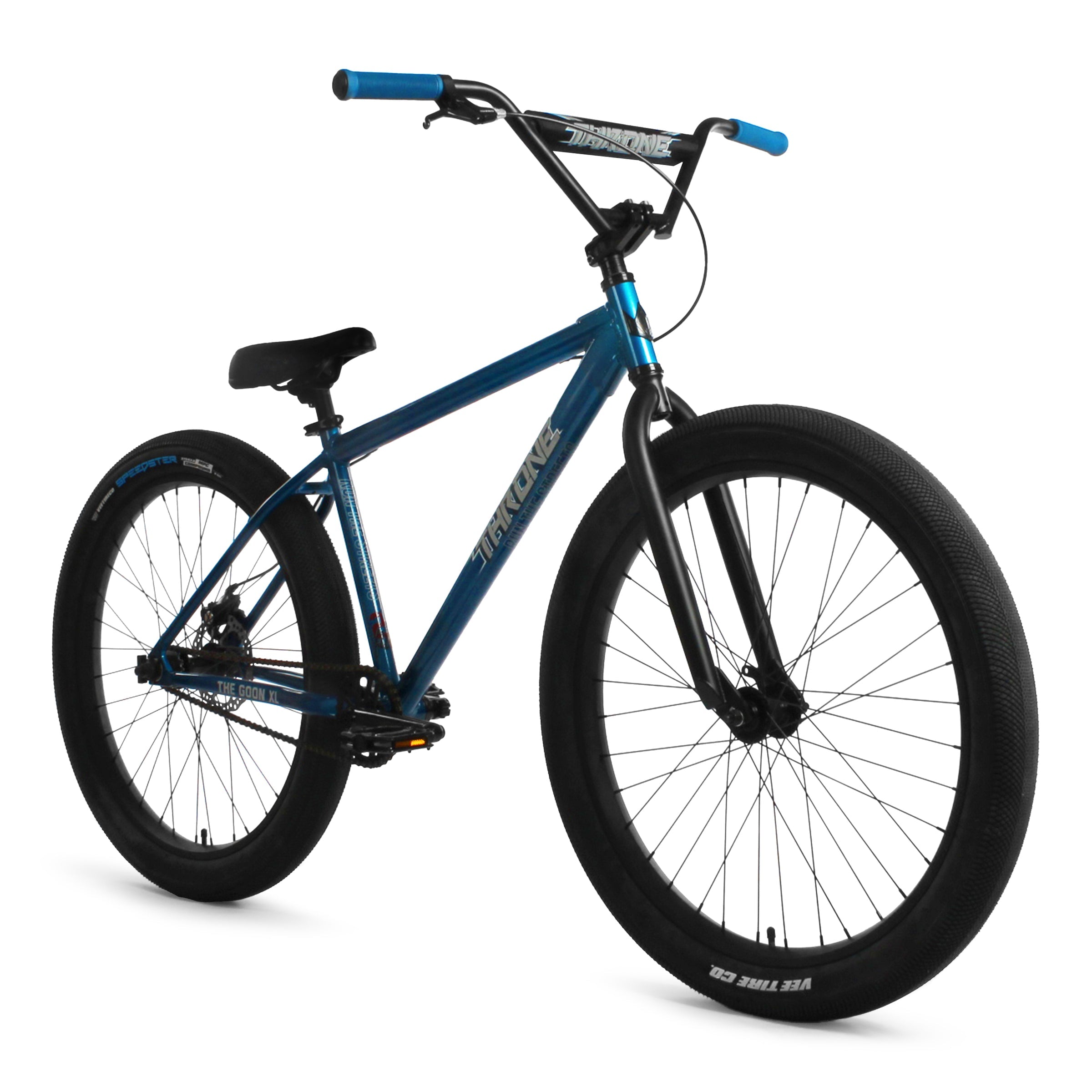 Throne Cycles The Goon XL 29" Fat Tire BMX Bike, Electric Blue