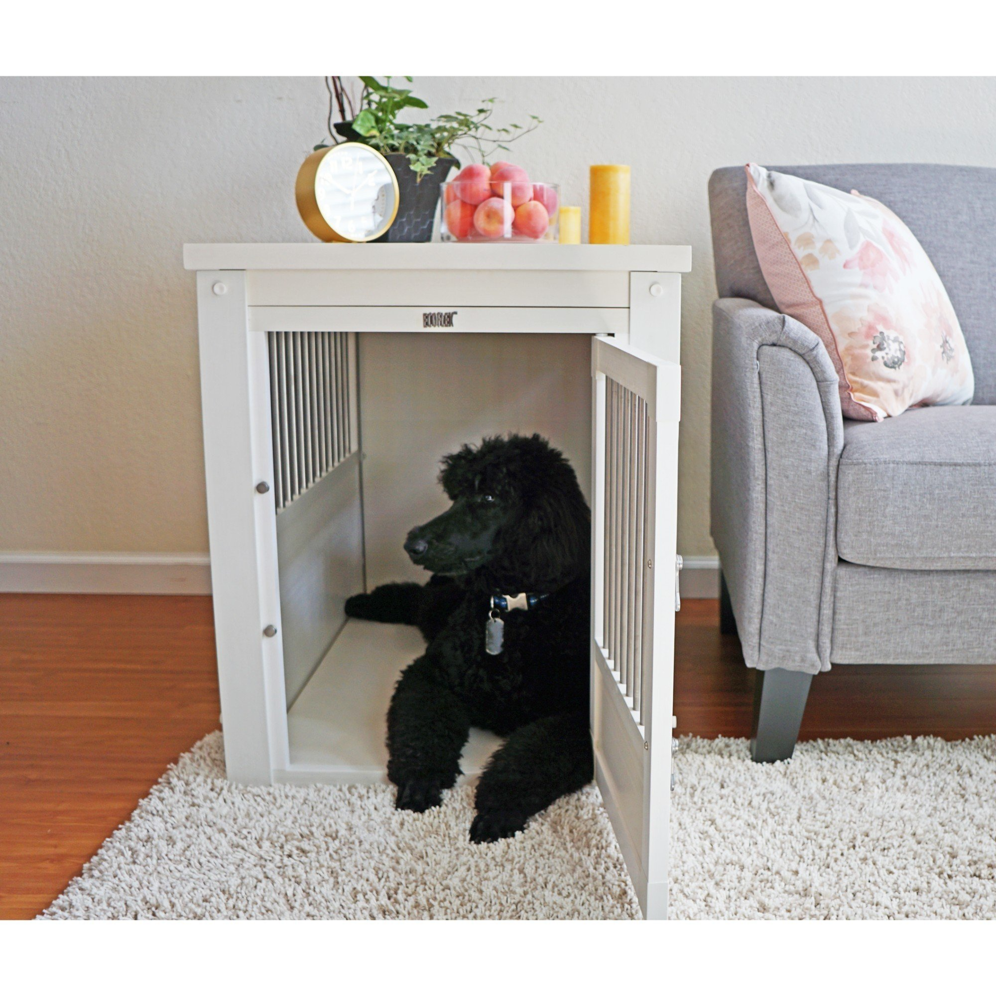 【Pet】Pet CrateEnd Table, X-Large, Antique White