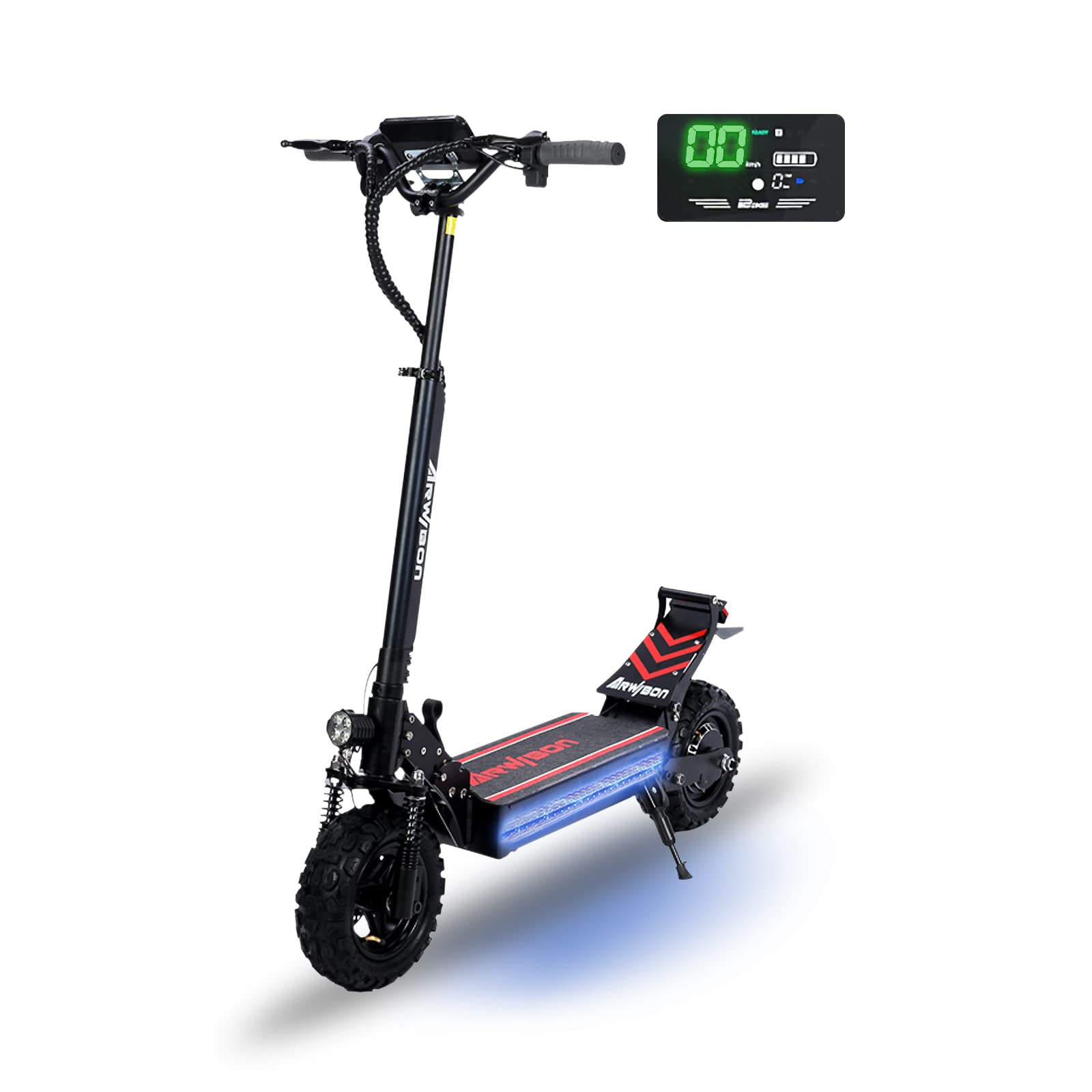 【Sports&Outdoors】Electric Kick Scooter for Adults - 2500W Motor, Up to 30 MPH & 20-30 Miles, 48V/16AH