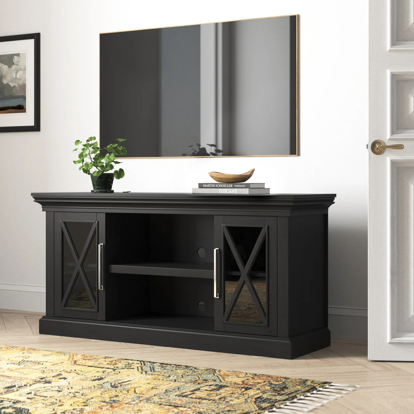 【Furniture】TV Stand for TVs up to 65"
