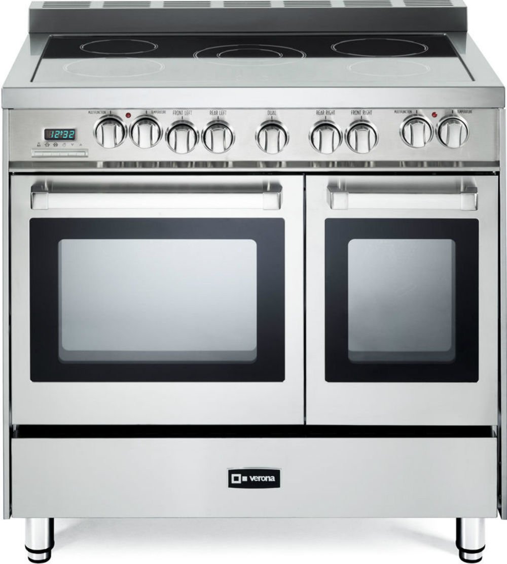 【Appliances】36" Electric Double Oven Range Convection Stainless Steel