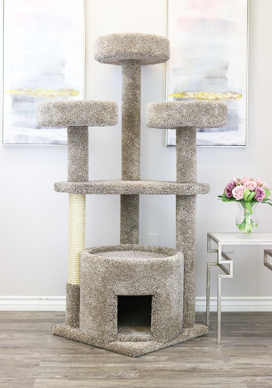 【Pet】65" Maine Coon House Cat Condo