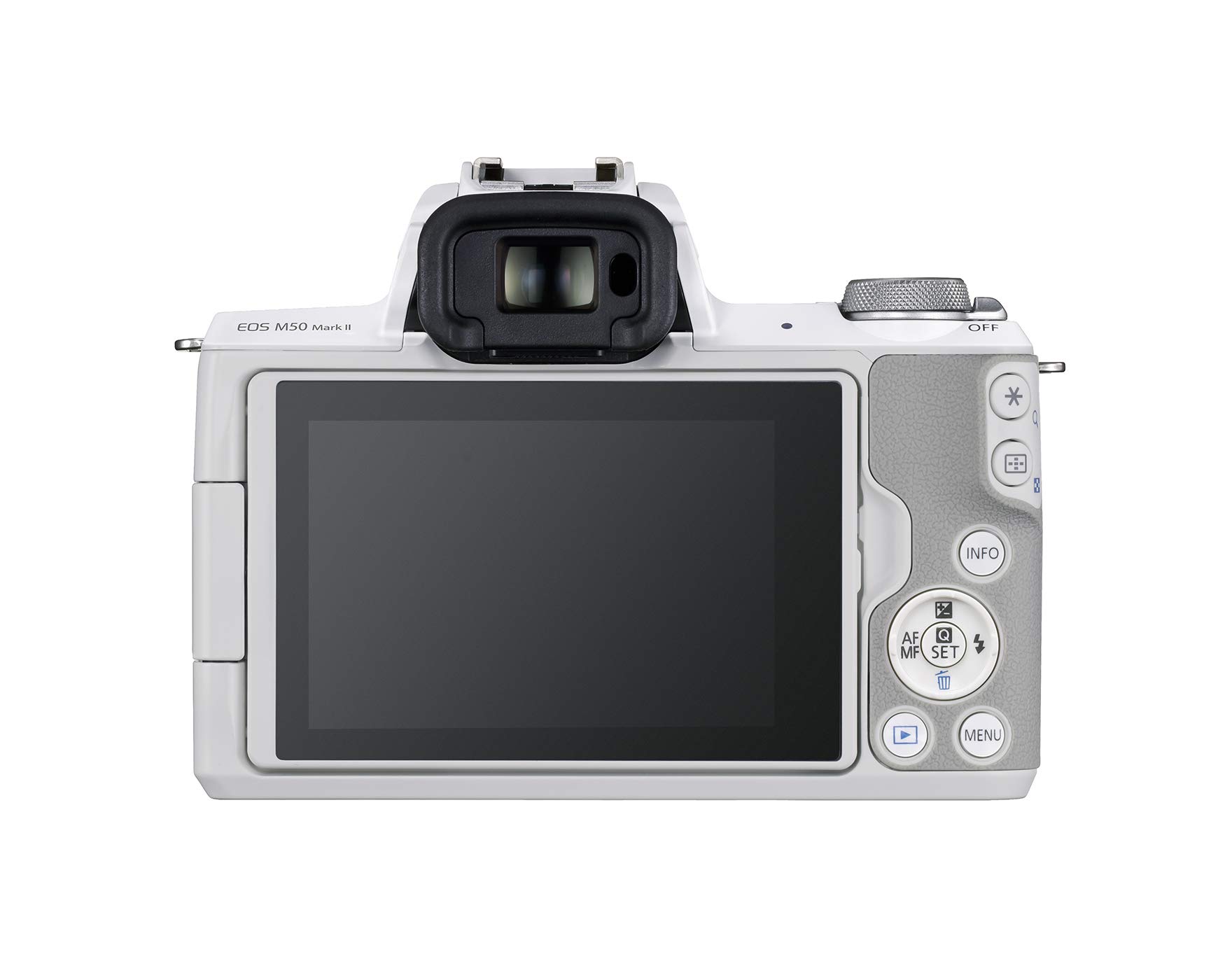 【Electronics】Canon EOS M50 Mark II + EF-M 15-45mm is STM Kit White