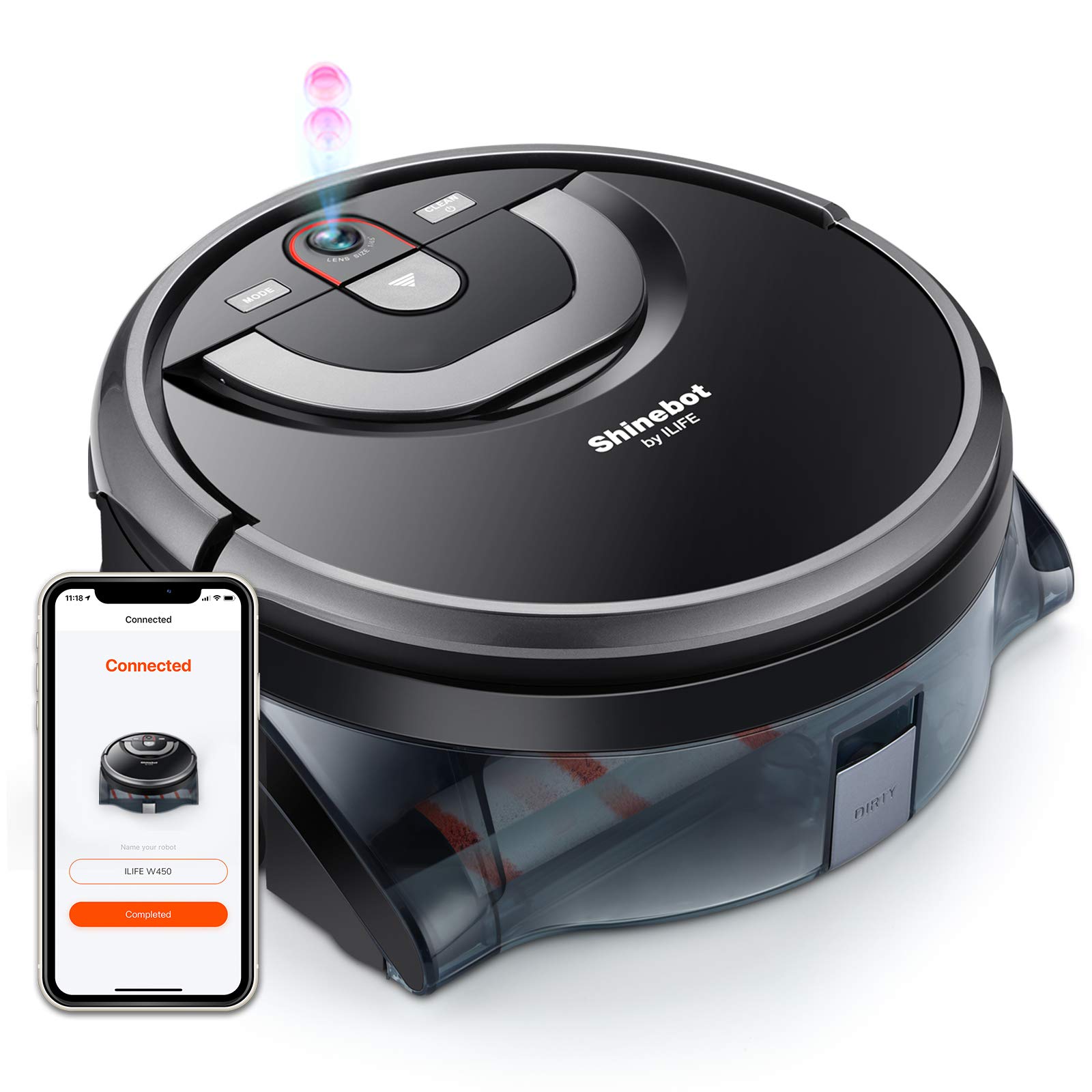 【Appliances】Autonomous Floor Mopping Scrubbing Robot for Hard Floors